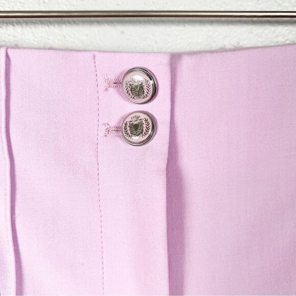 Veronica Beard Kean Pants in Barely Orchid Slim Crop Tailored Trousers Size 4 - Picture 4 of 12
